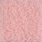 Miyuki 15/0 Round Seed Bead, 15-0155F, Matte Transparent Light Tea Rose, 8 grams
